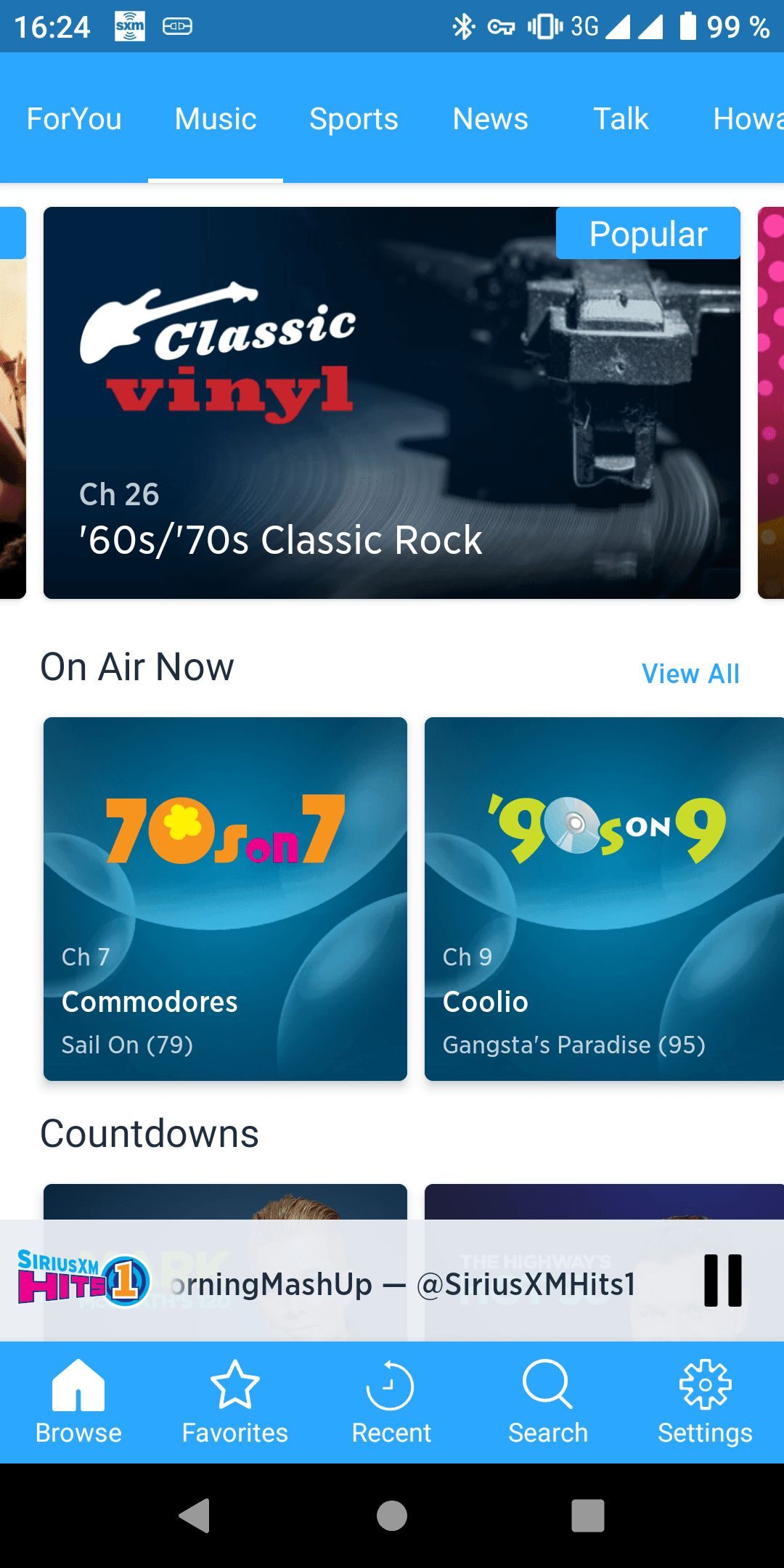 Sirius XM bietet eine große Auswahl an Musik-, Nachrichten und Talkprogrammen