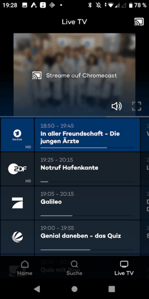 Joyn Chromecast