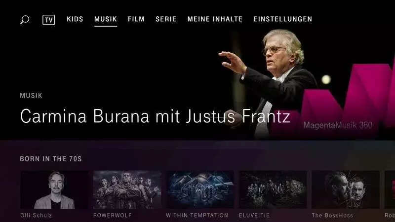 MagentaMusik Mediathek