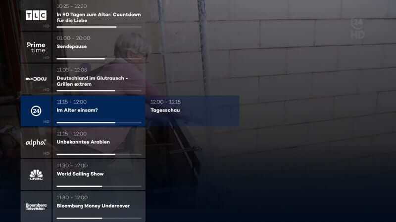 Nachrichtensender Tagesschau 24 auf Joyn