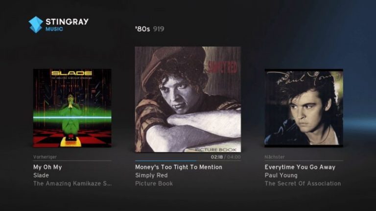 Stingray Music Unitymedia