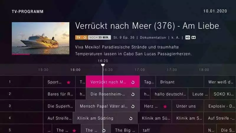 EPG MagentaTV App