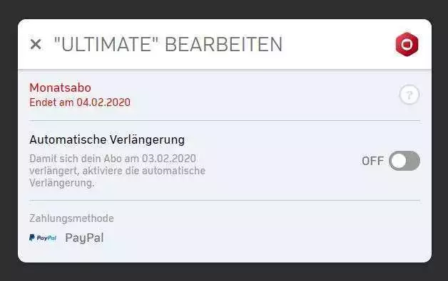 Zattoo kündigen