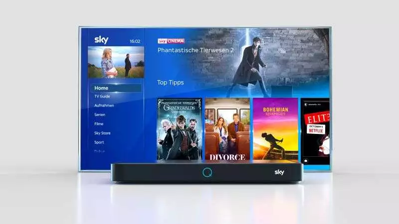 Sky Q Receiver für Neukunden