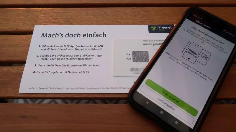 Freenet Flex Erfahrungen - Aktivierung