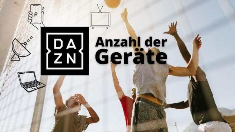 DAZN Anzahl Geräte