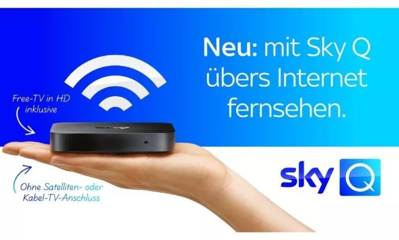 Sky über Internet