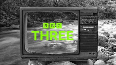BBC Three auf Sendung