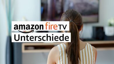 Amazon Fire TV Unterschiede