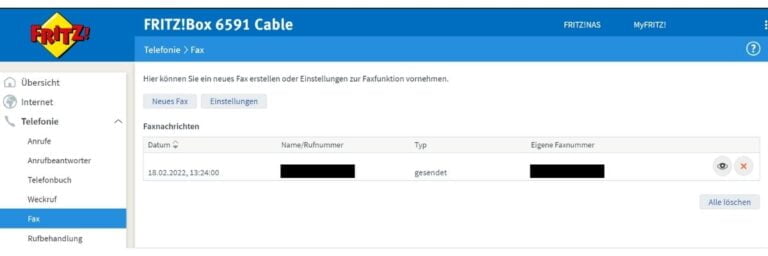 So geht&rsquo;s: Fax mit Fritz Box versenden - matthesv.de