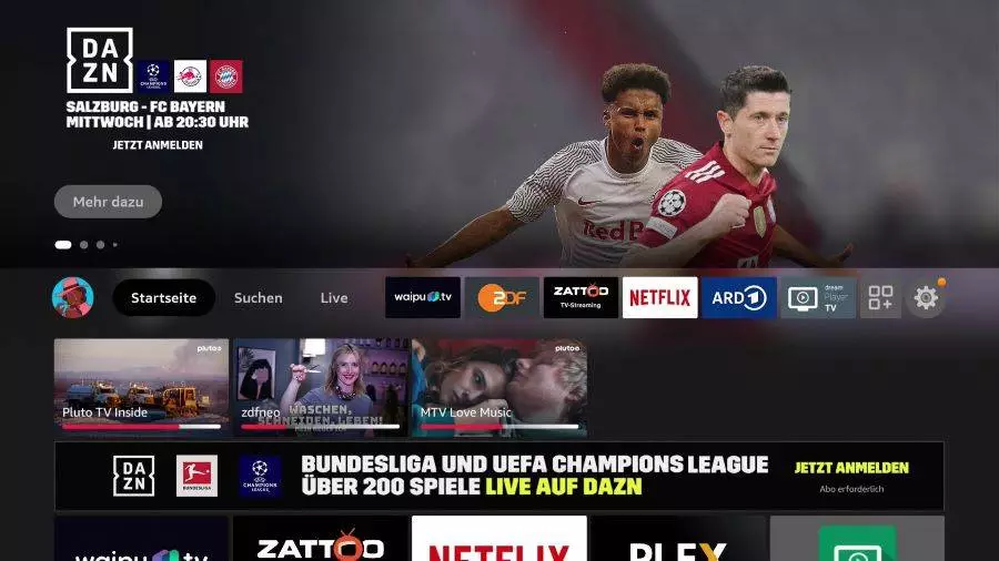 FireOS 7 - die neue Oberfläche auf dem Fire TV Screen