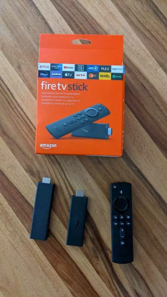Unterschiede der Fire TV Sticks bei der Größe