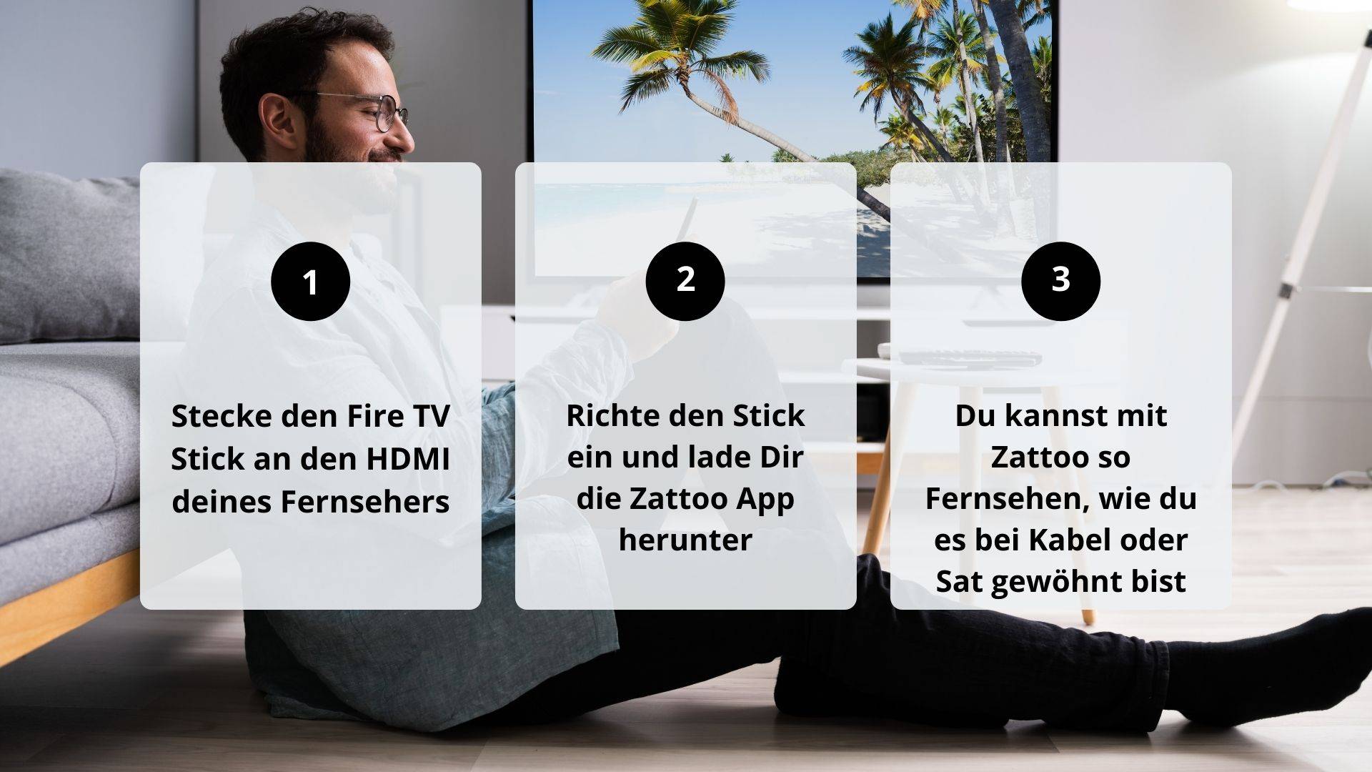 Zattoo App auf Amazon Fire TV matthesv.de