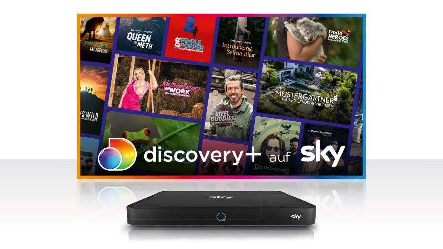 Discovery+ Sky Q