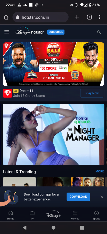 Disney+ Hotstar