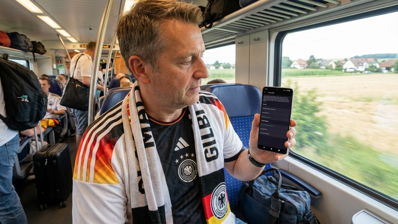 Screenshot der waipu.tv Videoqualität Einstellungen in der Android App