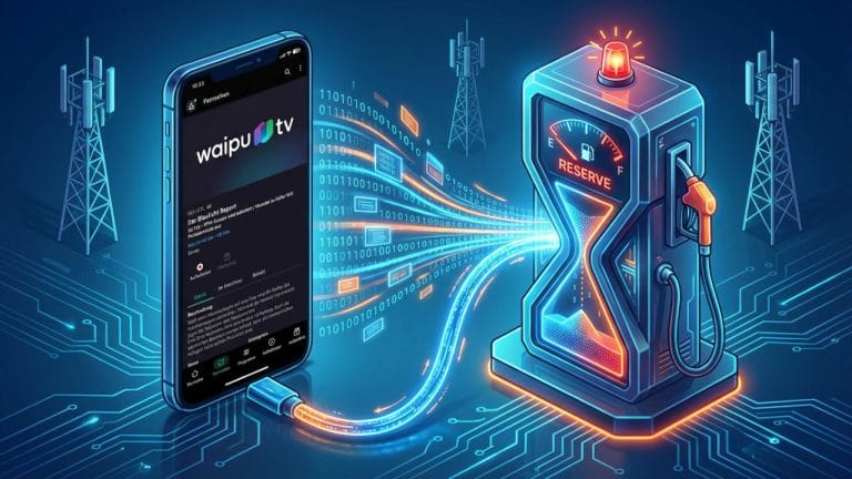 waipu tv Datenverbrauch