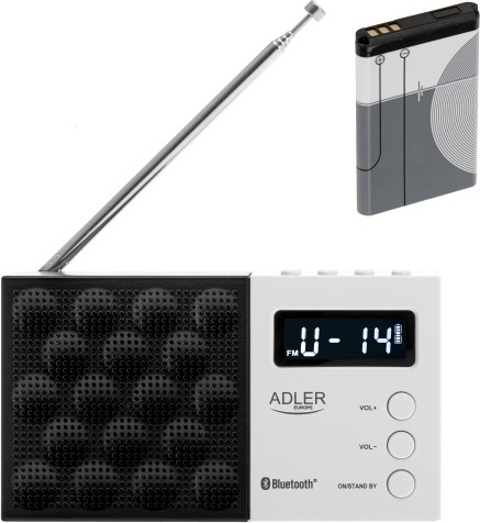 Adler AD 1908 PLL AM/FM Digitalradio