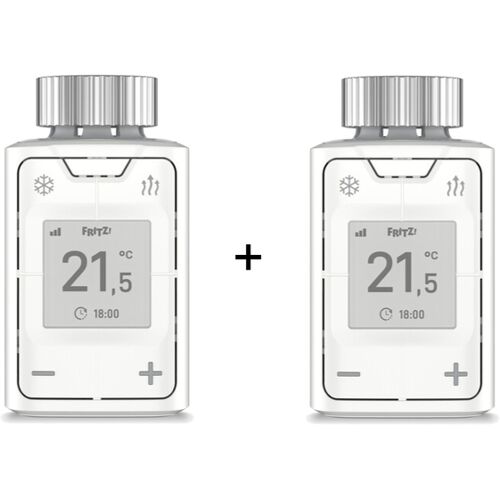 AVM FRITZ! FRITZ!Smart Thermo 302 - Heizkörperthermostat - 2er-Set