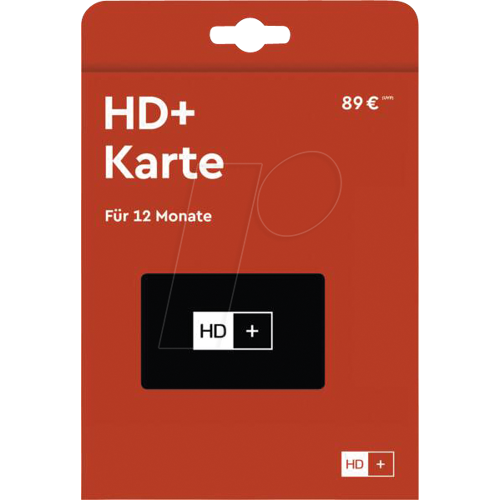 HD-PLUS HD+ KARTE-12M - HD+ Karte, Smartcard, Satellit, für 12 Monate