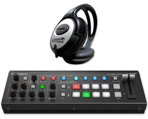 Roland Video Switcher V-1HD+ HD Plus mit Kopfhörer v1hdplus-kh