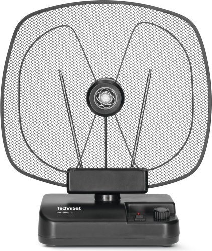 TechniSat DIGITENNE TT2 | Ausrichtbare Verstärkerantenne, DVB-T/-T2, DAB+, UKW 0004/3200